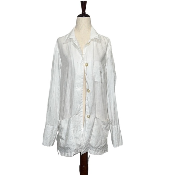 Lauren Ralph Lauren Other - Laura Ralph Lauren White Linen Button Down
